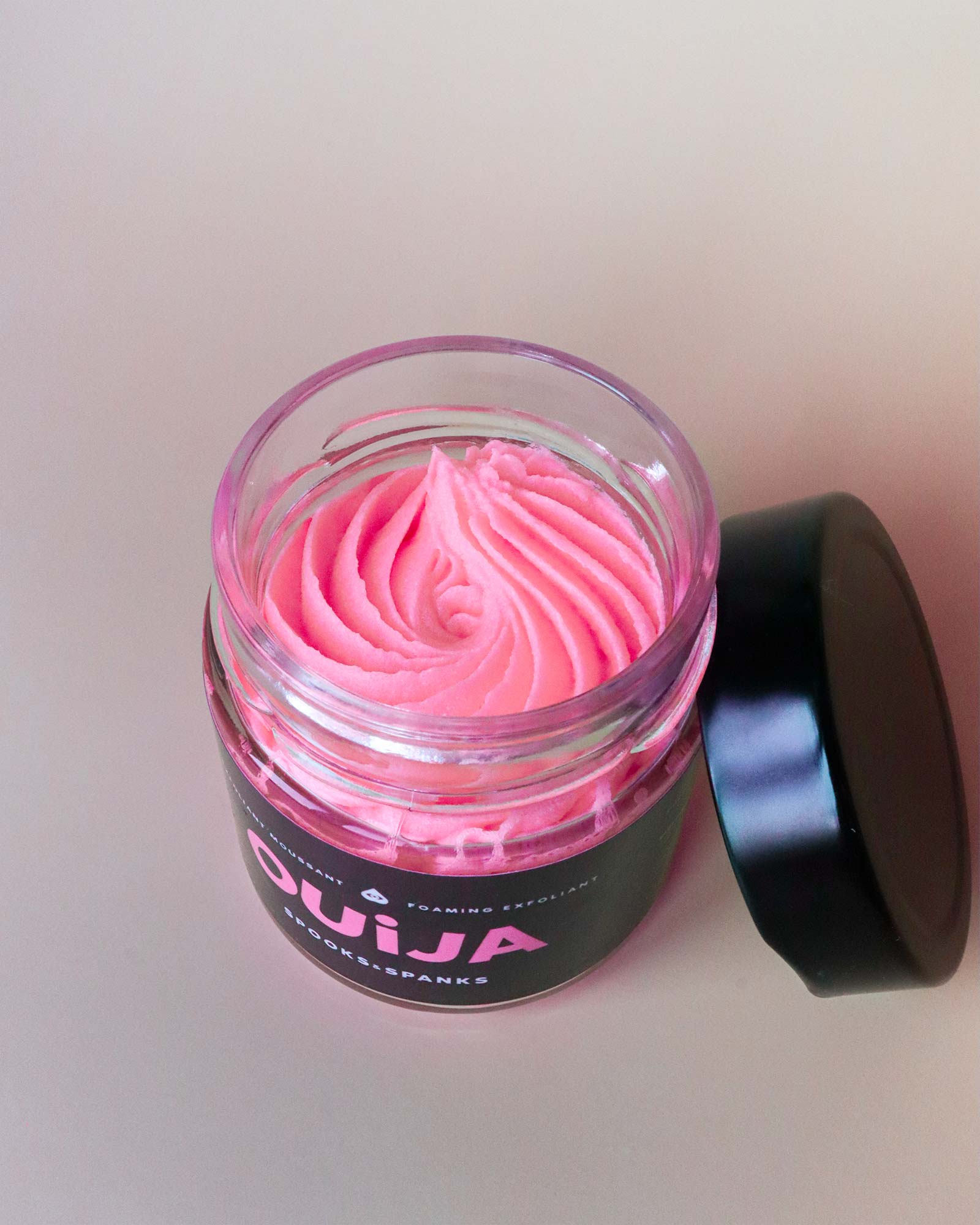 Ouija foaming exfoliant - Peach + cherry blossom