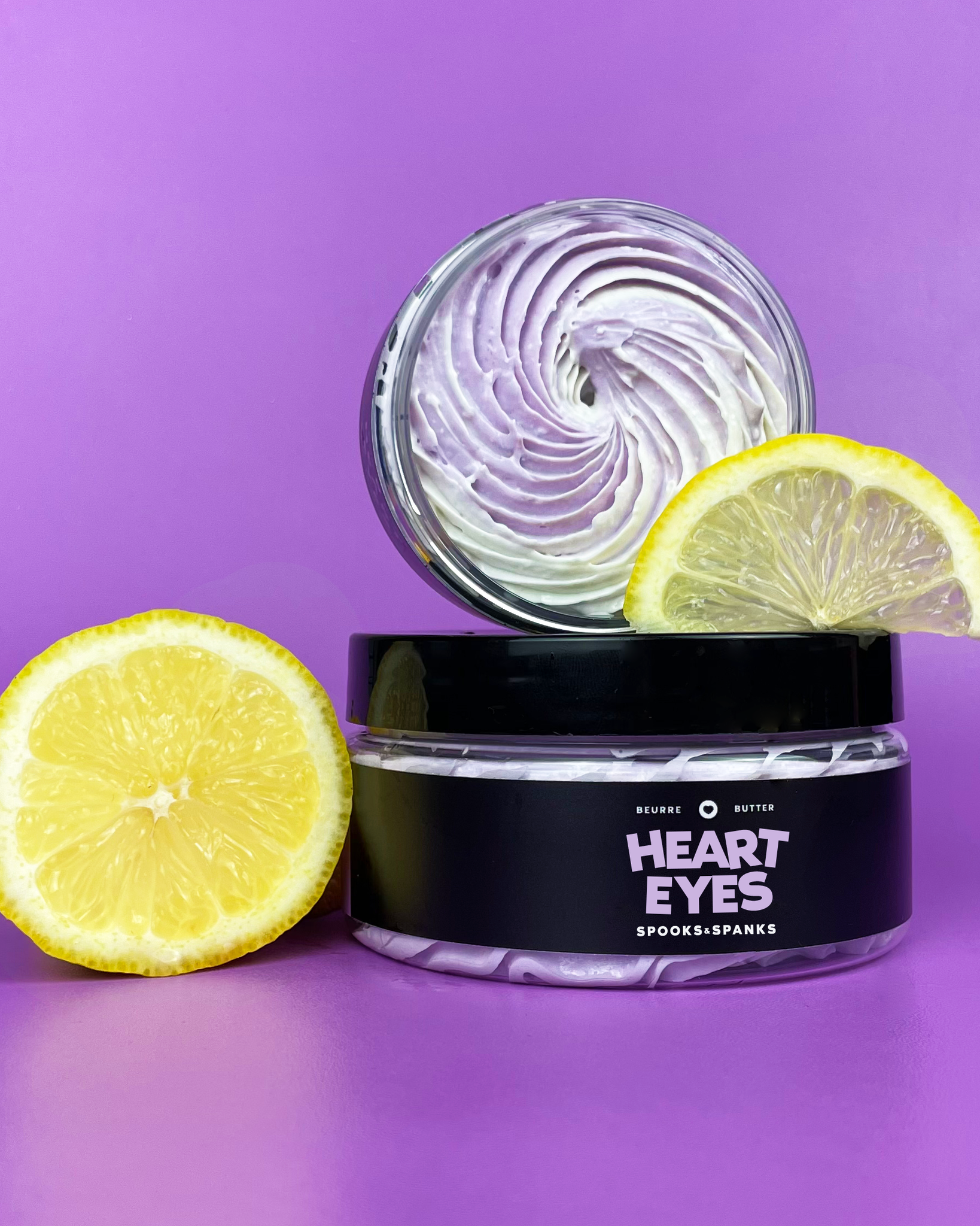 Manteca corporal Heart Eyes Cereza + Limón + Almendra 