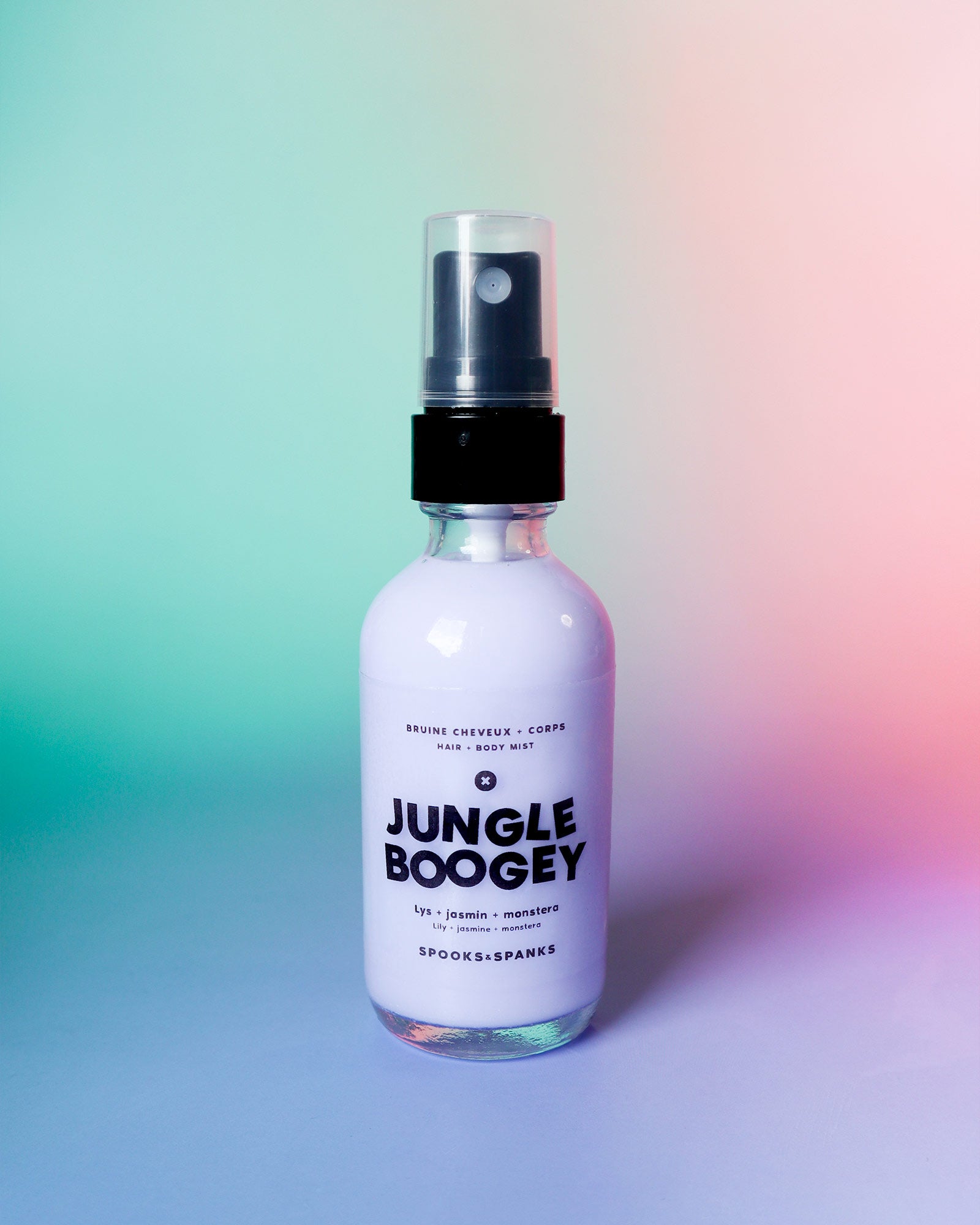 Jungle Boogey hair + body mist - Lily + jasmin + monstera