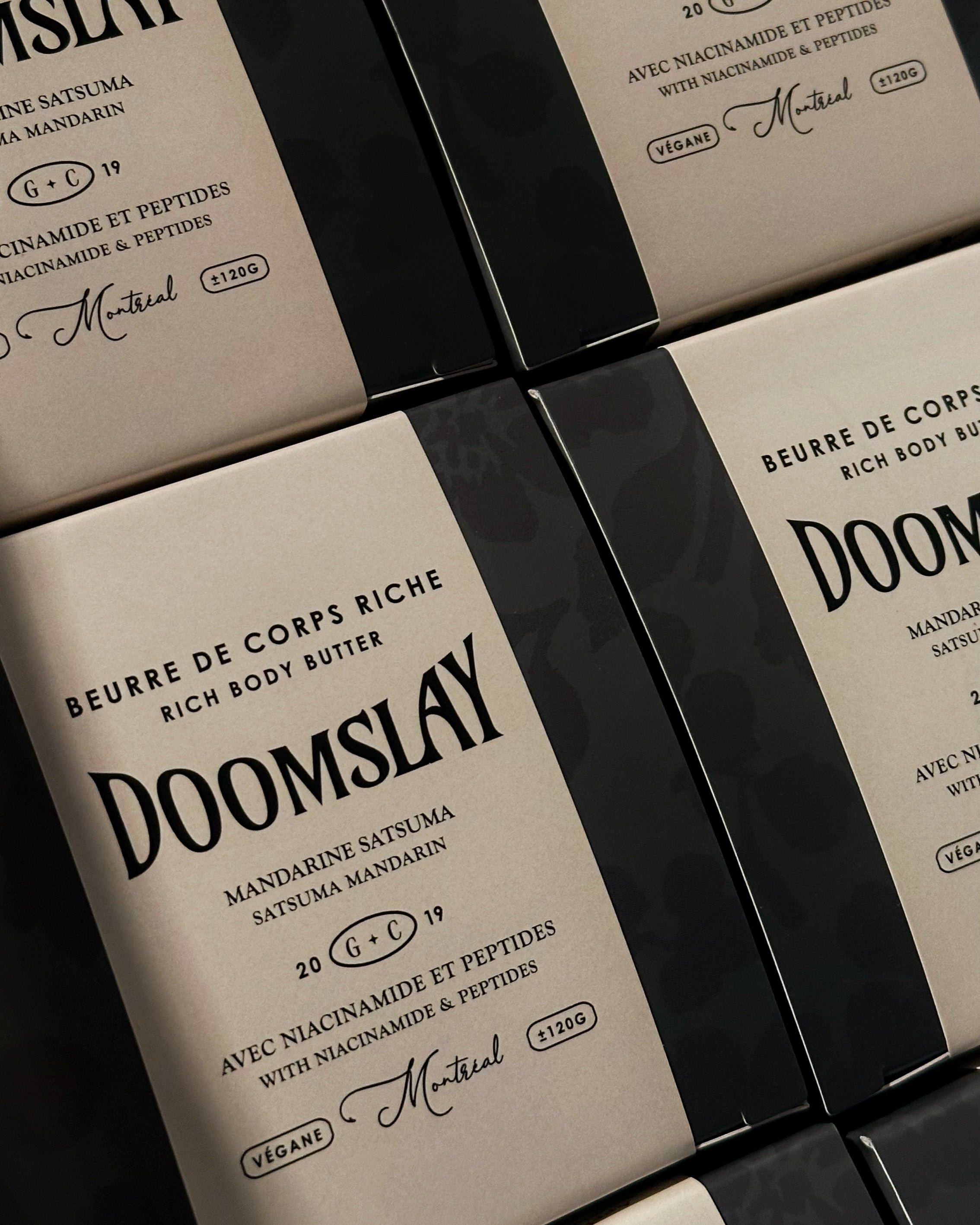 DoomSlay - Manteca corporal de mandarina satsuma 