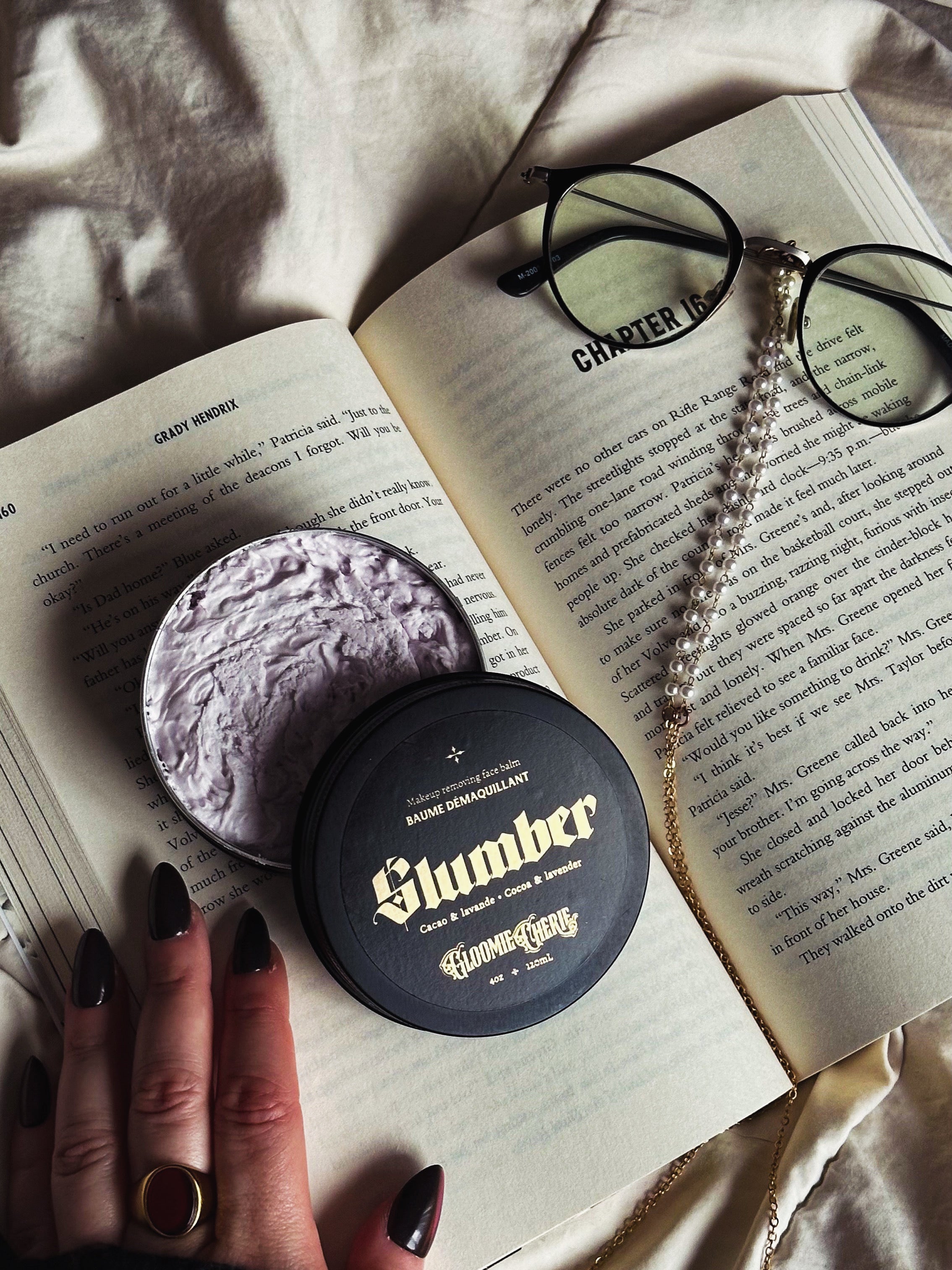 Baume Nettoyant Démaquillant Slumber - Lavande + Beurre de Cacao