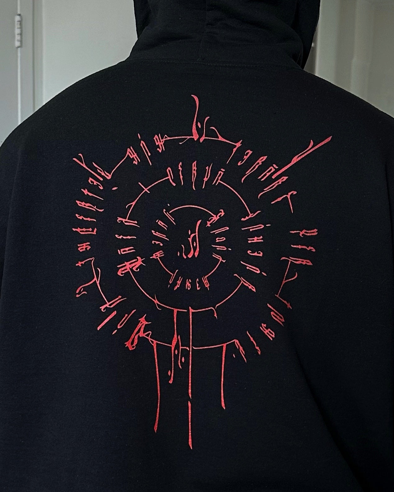 Sweat à capuche Darling brodé + imprimé au dos