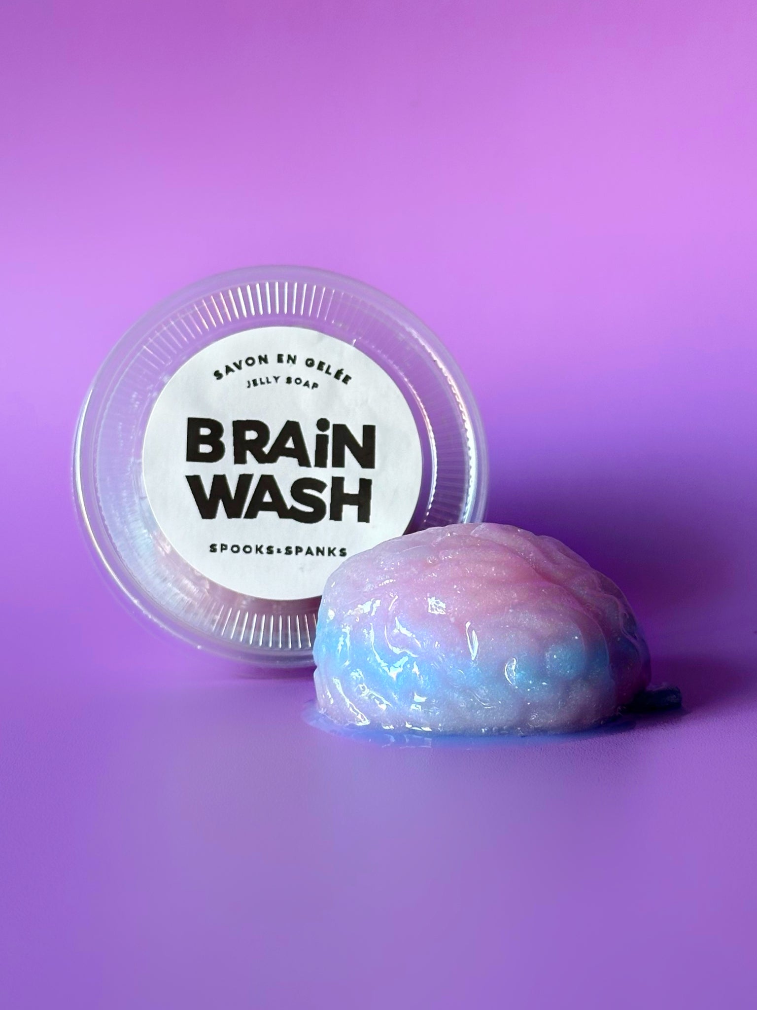 Jabón de gelatina para lavado cerebral - Cereza + Lima + Frambuesa Azul