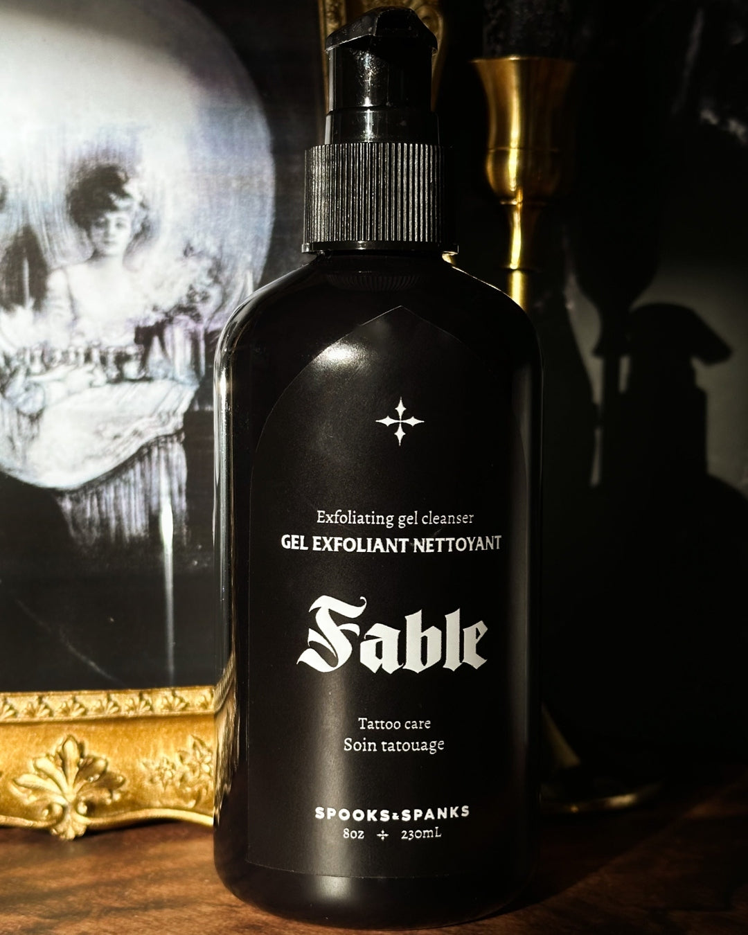 Gel nettoyant exfoliant pour tatouage Fable