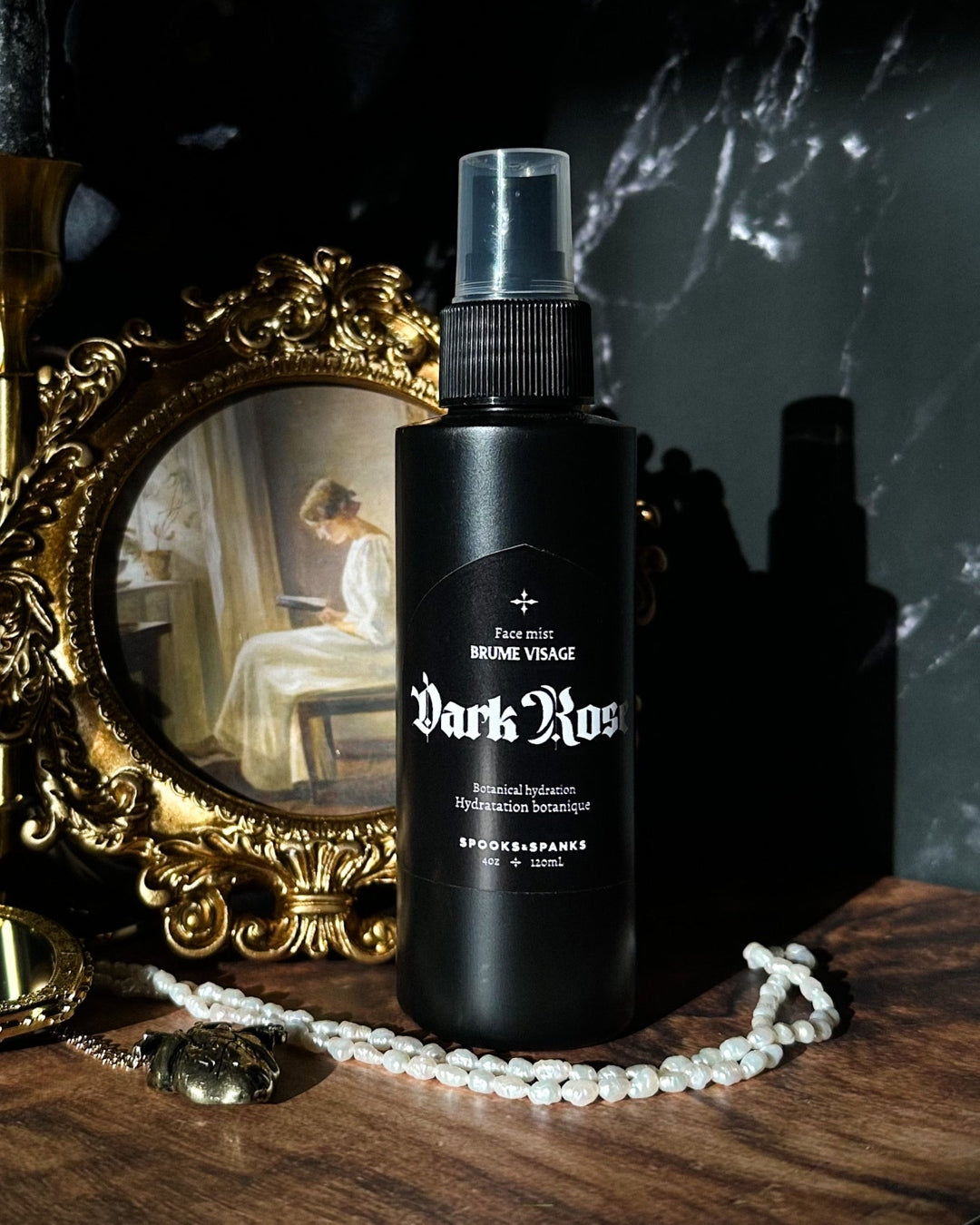 Dark Rose - brume apaisante pour le visage à la rose