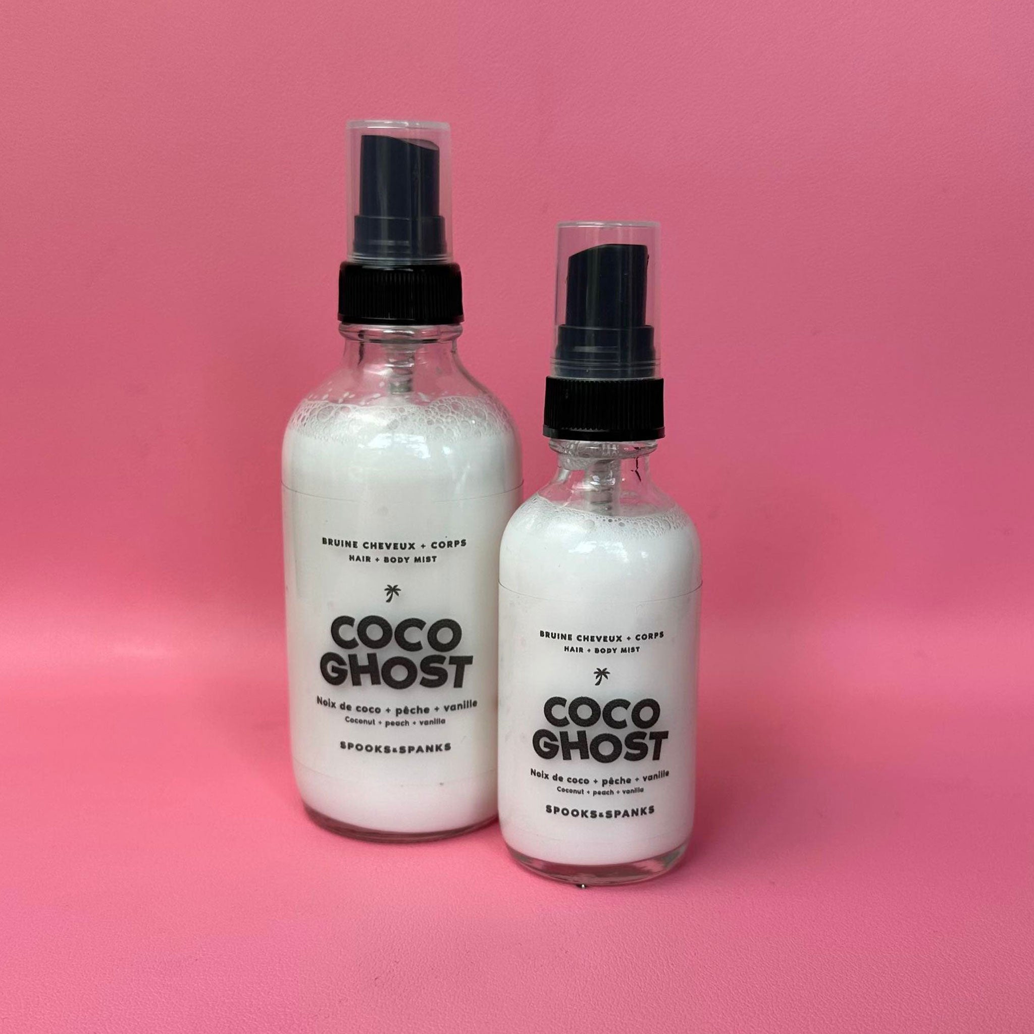 Coco Ghost Body + Hair Mist - Coconut + Peach + Vanilla