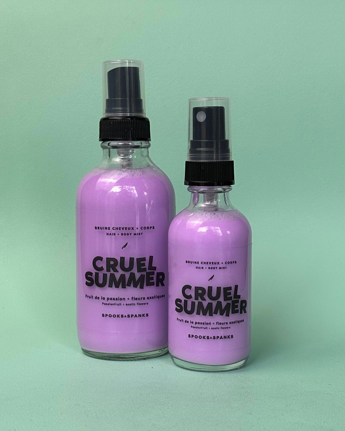 Bruine pour le corps et les cheveux Cruel Summer fruit de la passion + fleurs exotiques