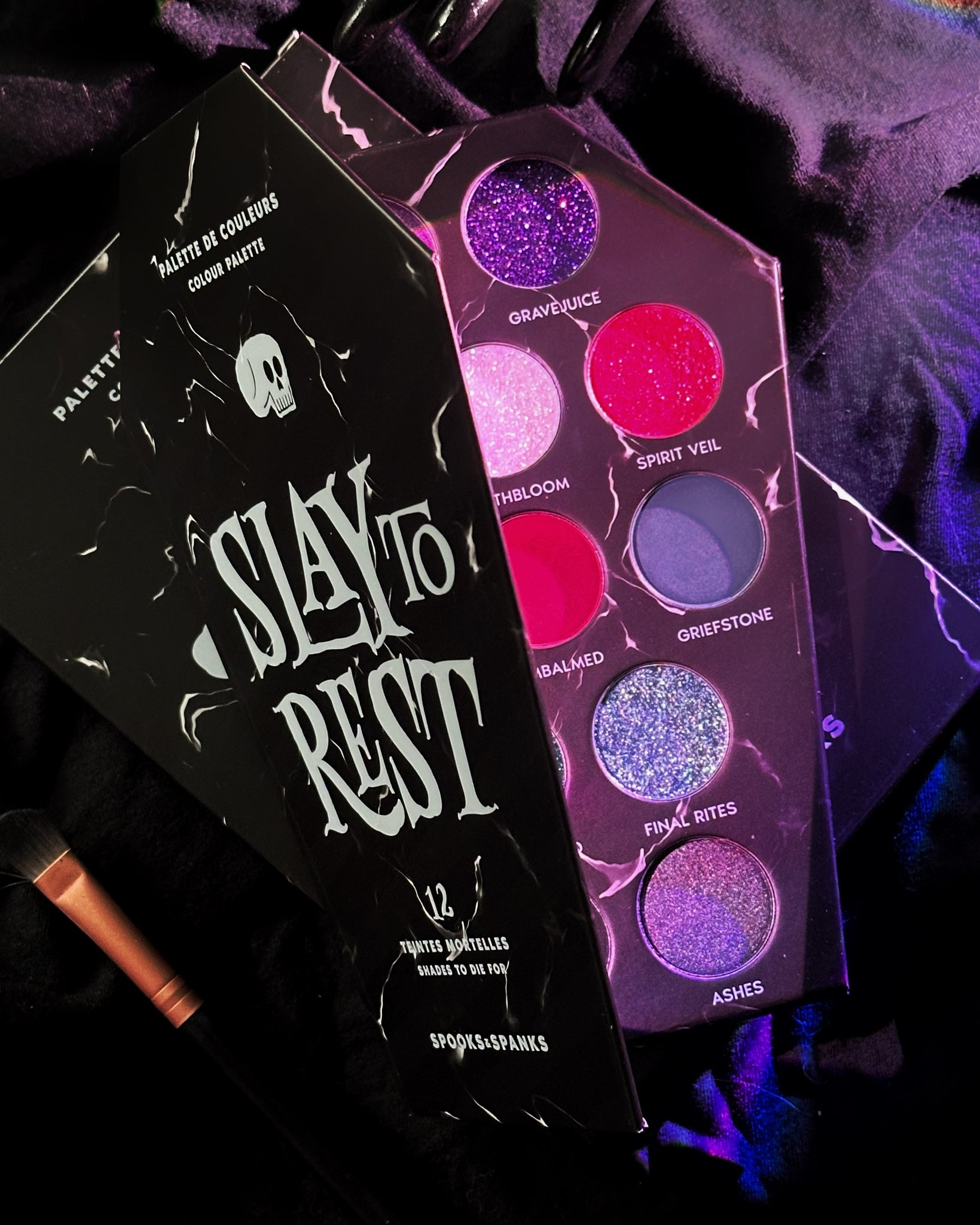 Slay to Rest Colour Palette