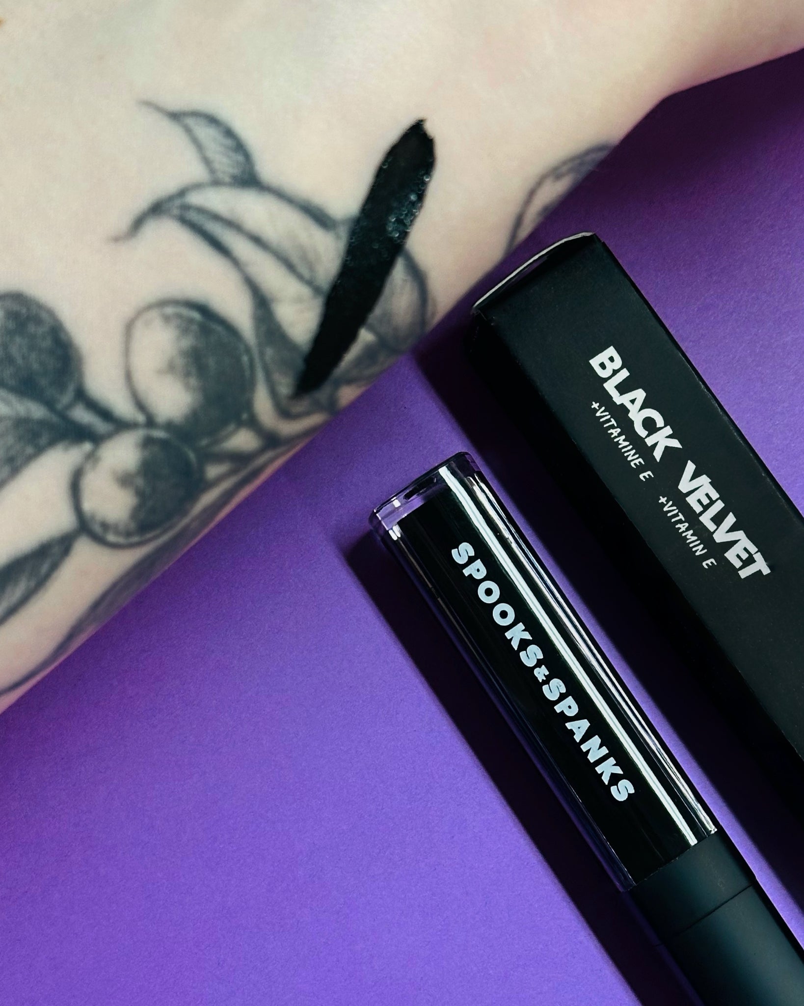 Black Velvet liquid lipstick
