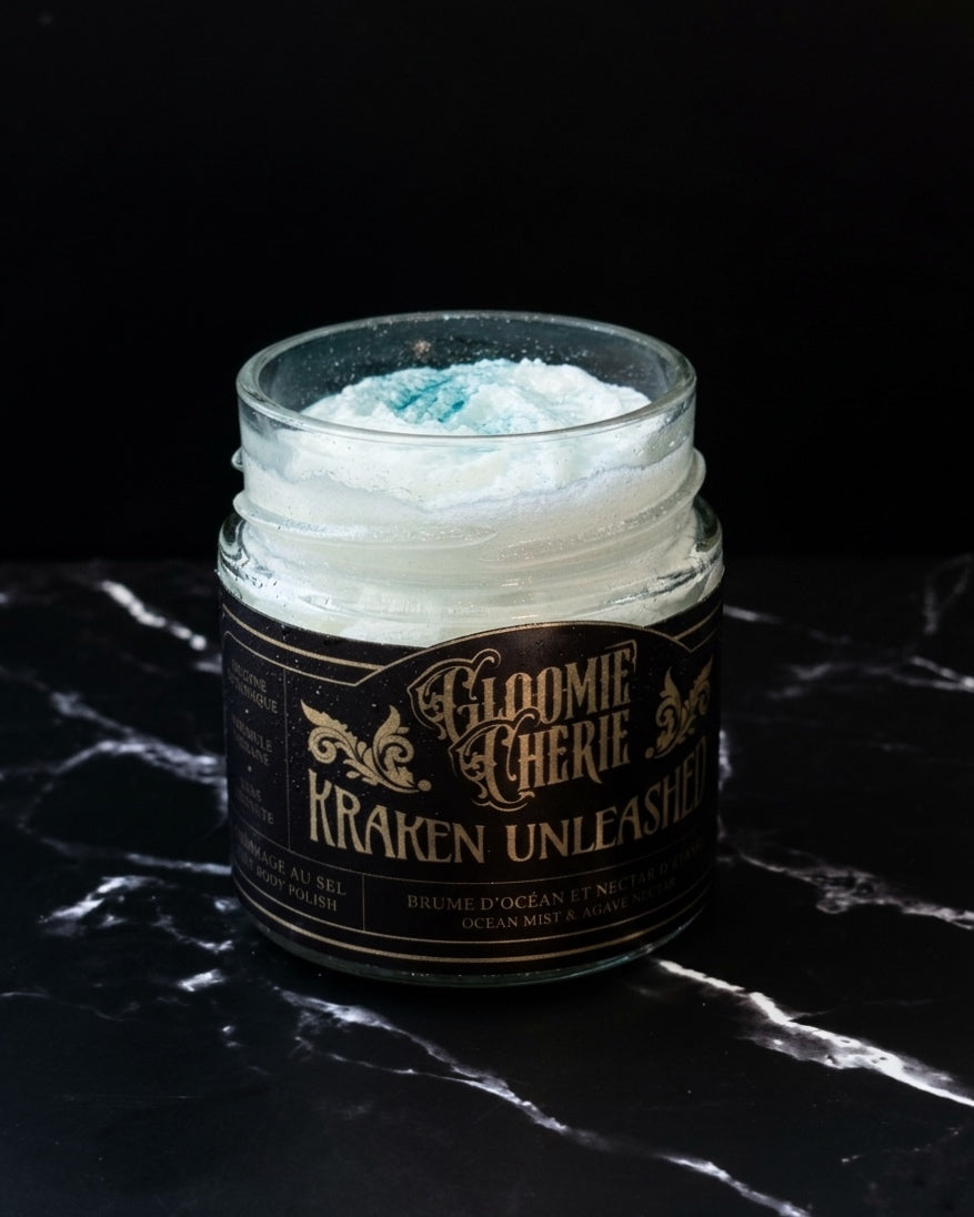 Brume océanique Kraken Unleashed + exfoliant moussant au nectar d'agave