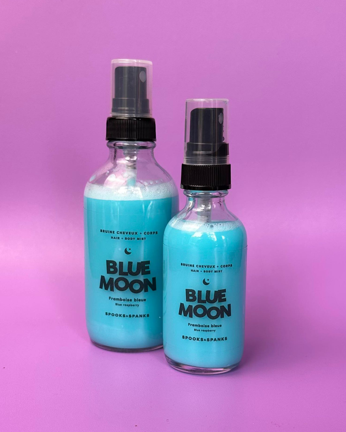 Blue Moon Body and Hair Mist - Blue raspberry