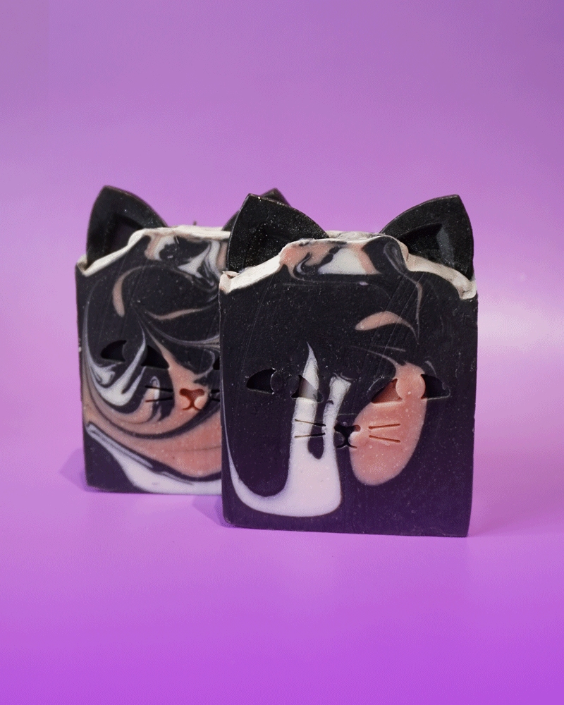 Whisker Whisper Soap Bar - Spruce + Peach