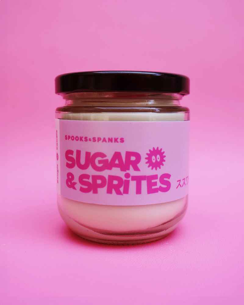 Sugar & Sprites Charmed Candle - Sour Candy