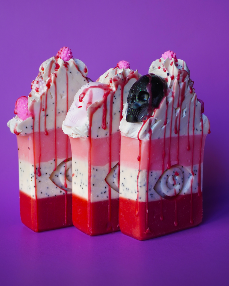 Berries & Scream Soap Bar - Strawberry + kiwi