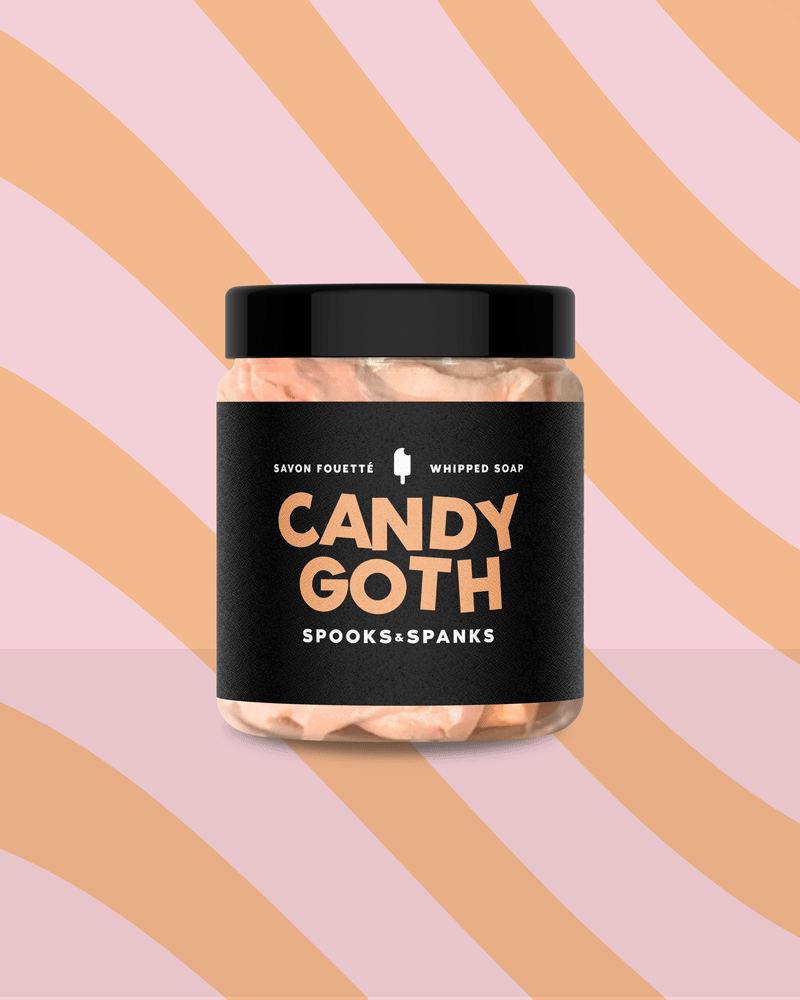 Jabón batido Candy Goth - Naranja dulce y vainilla