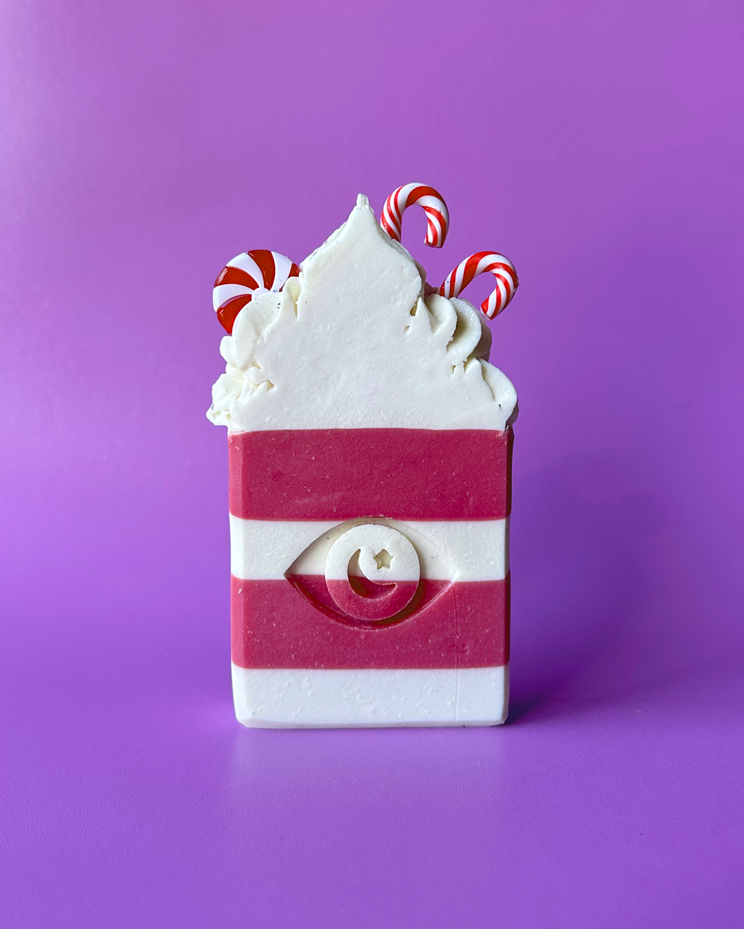 Barra de jabón Candy Lane - Menta dulce y vainilla 