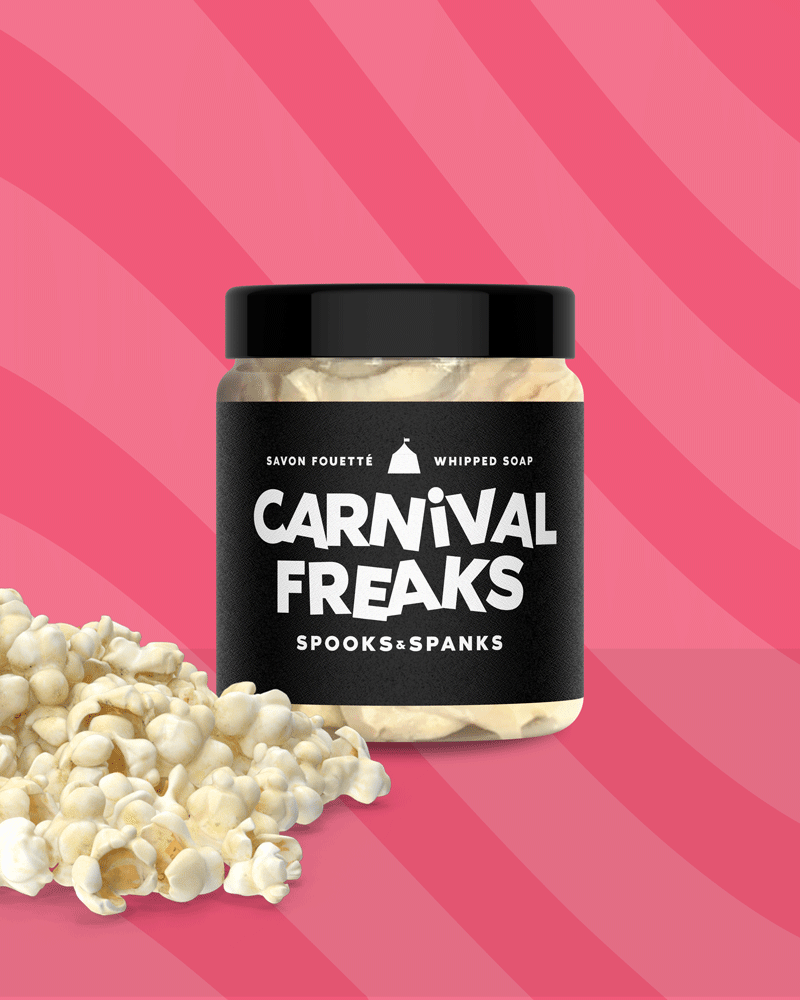 Jabón batido Carnival Freaks Popcorn + Salted Caramel