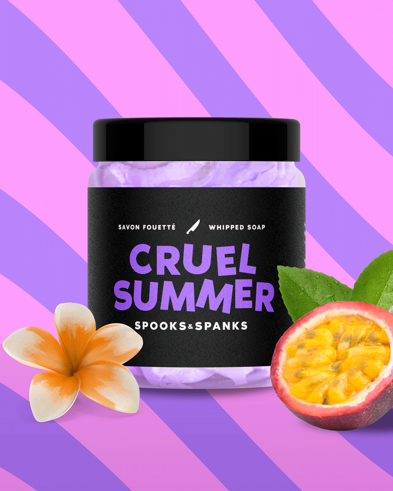 Savon Fouetté Cruel Summer-  fruit de la passion + fleurs exotiques 