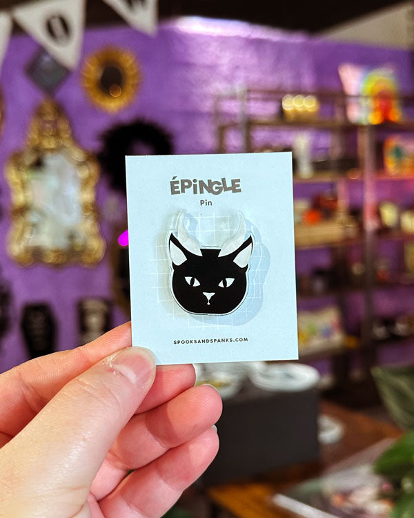 Broche Chat Démon