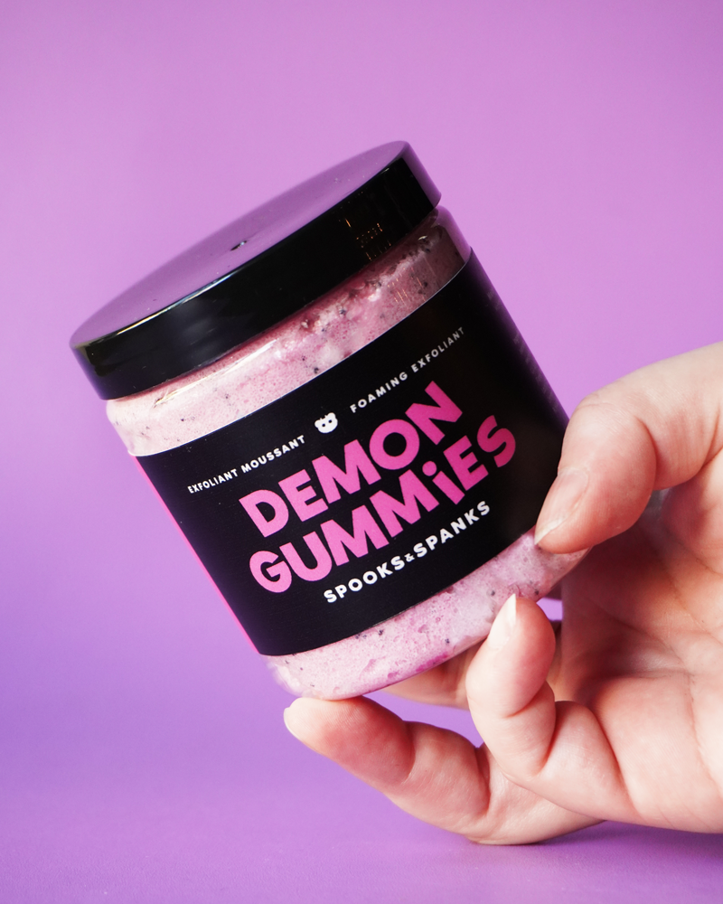 Exfoliante espumoso Demon Gummies - Sandía y limón 
