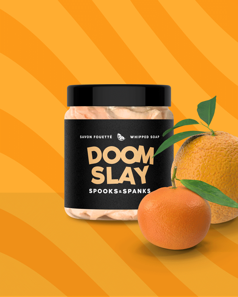 Savon fouetté à la mandarine Satsuma DoomSlay