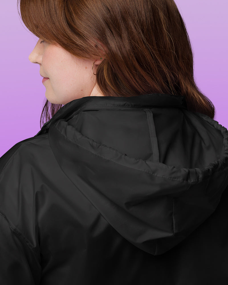 Final Girl unisex lightweight windbreaker + rain jacket