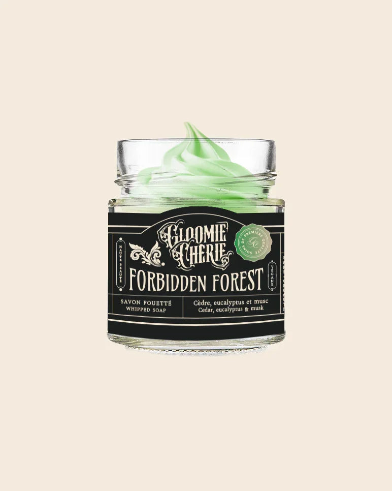 Savon fouetté Forêt Interdite - Eucalyptus + Cèdre + Musc