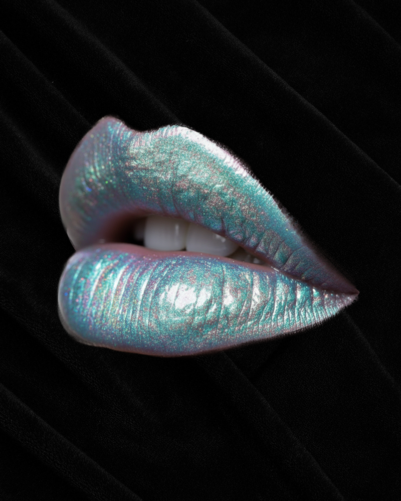 Frostbit multichrome colour-shift lipgloss