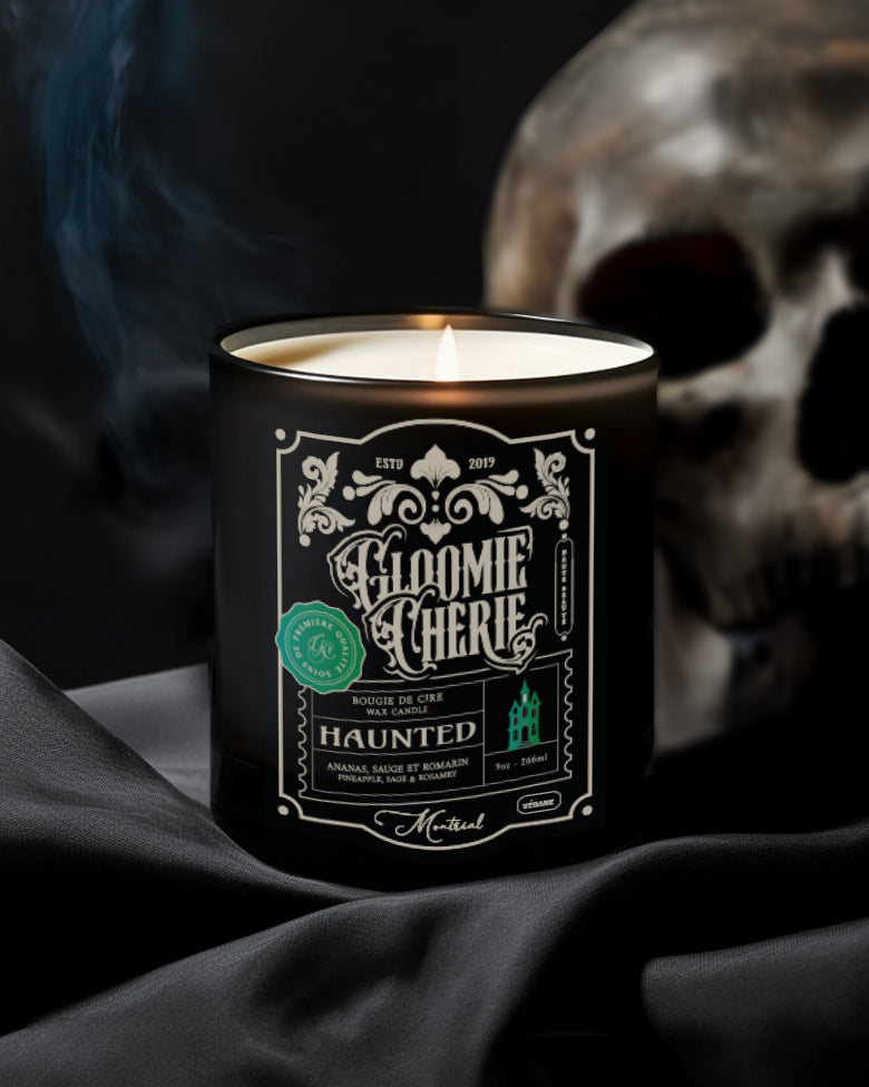 Haunted Candle - Sage + Rosemary + Pine Wood + Pineapple