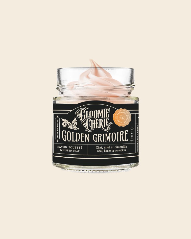 Golden Grimoire Whipped Soap - Pumpkin, honey & chai