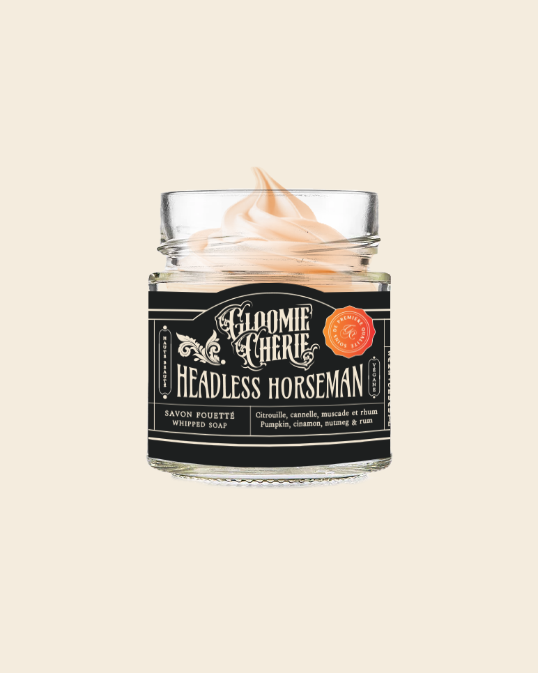 Headless Horseman Whipped Soap - Pumpkin + Cinnamon + Nutmeg + Vanilla