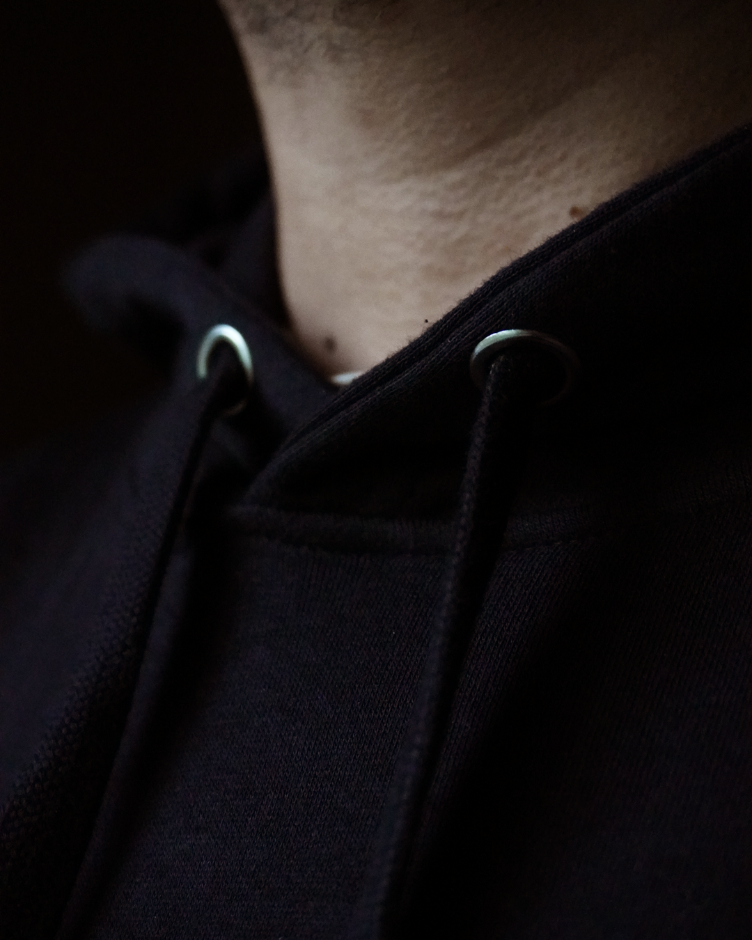 Gloomie Chérie golden embroidered & printed hoodie