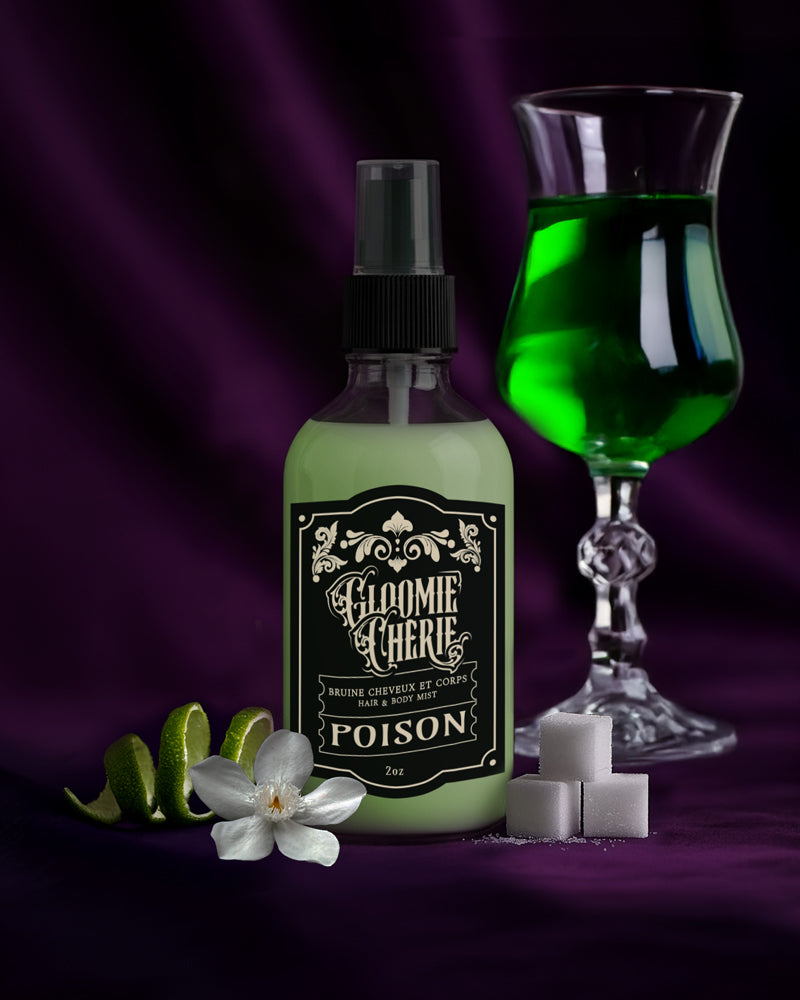 Brume corps et cheveux Poison Absinthe + Agrumes + Jasmin 