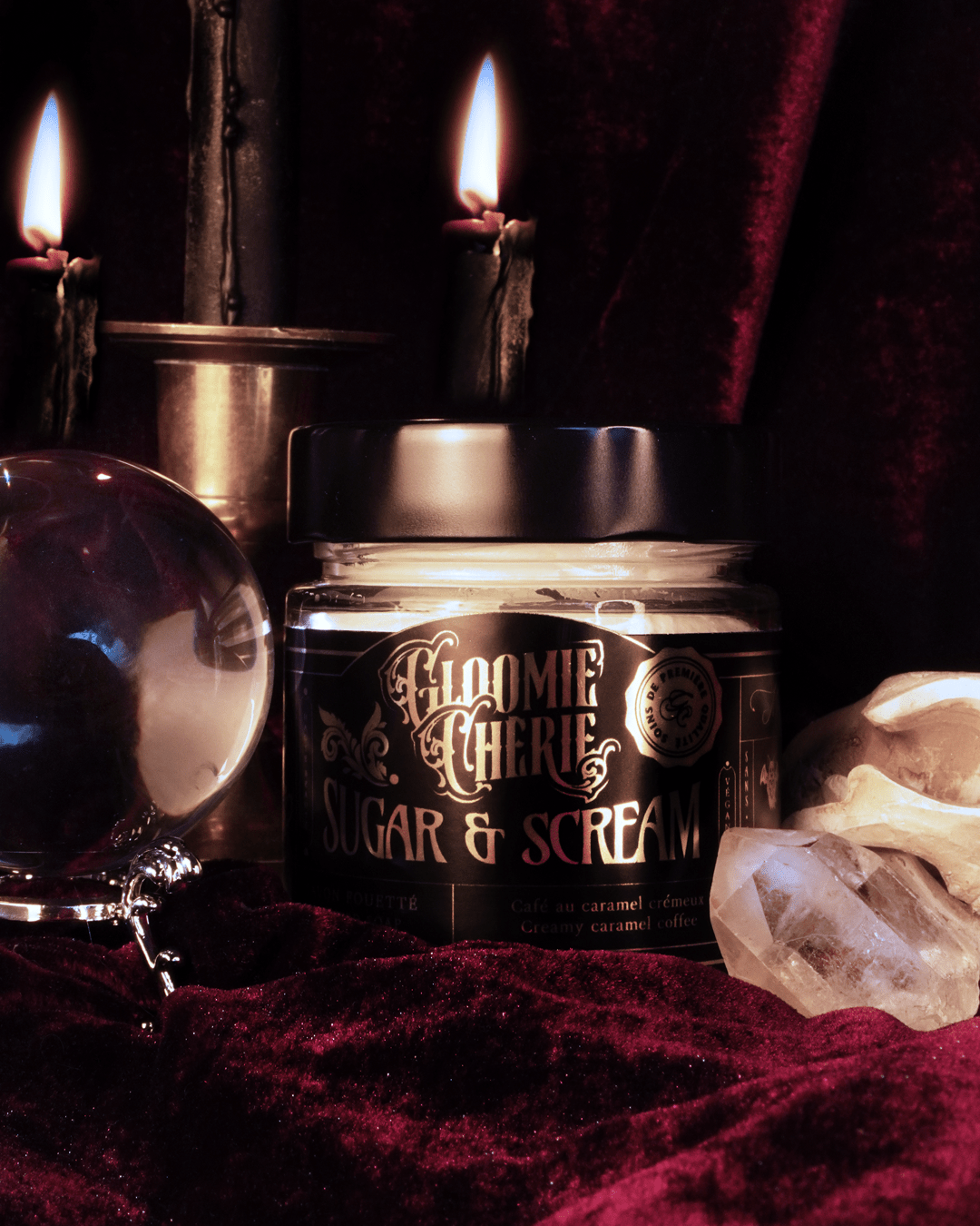 Savon fouetté Sugar &amp; Scream - Café caramel crémeux