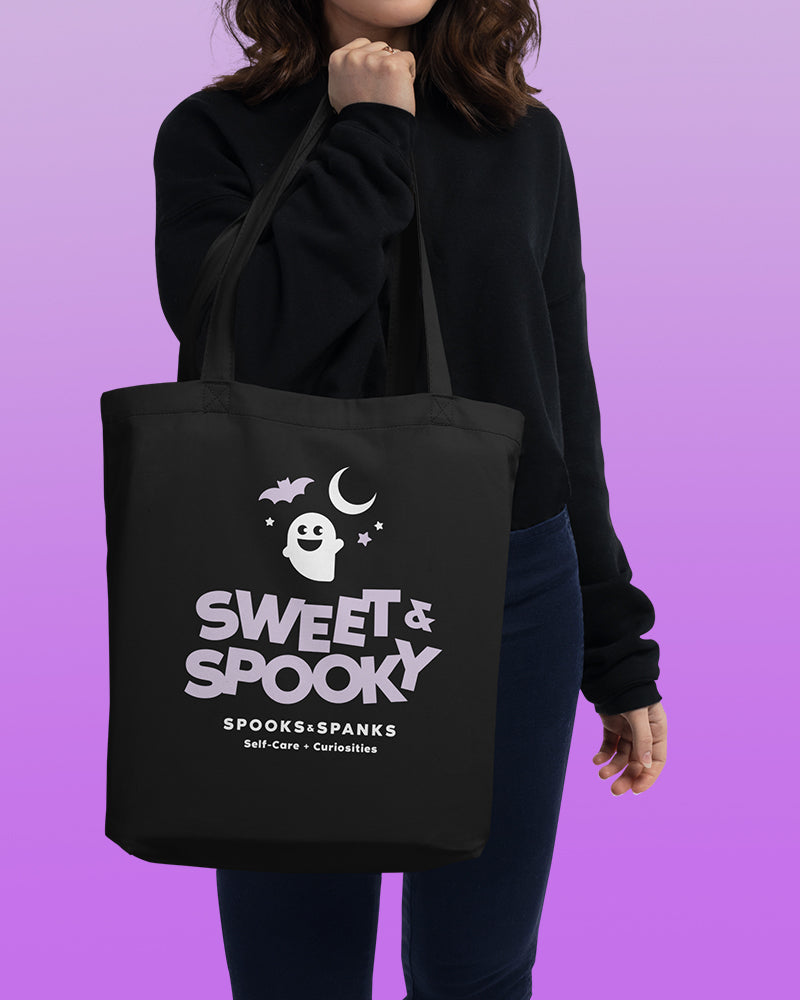 Sweet & Spooky organic tote bag