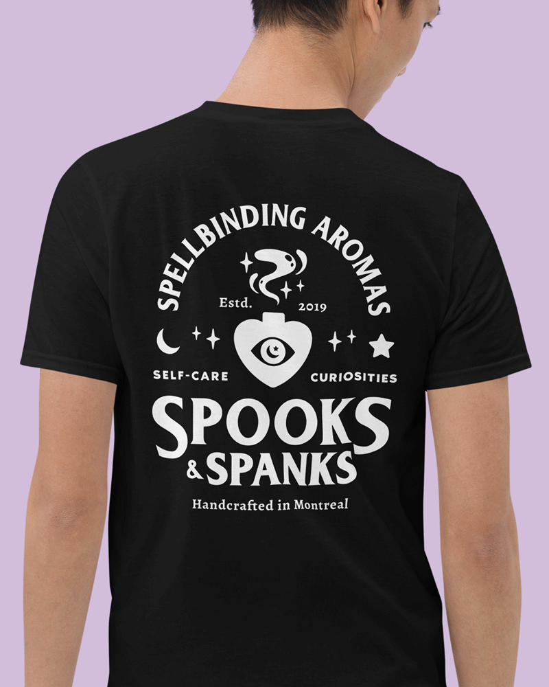 Camiseta estampada Aromas Hechizantes