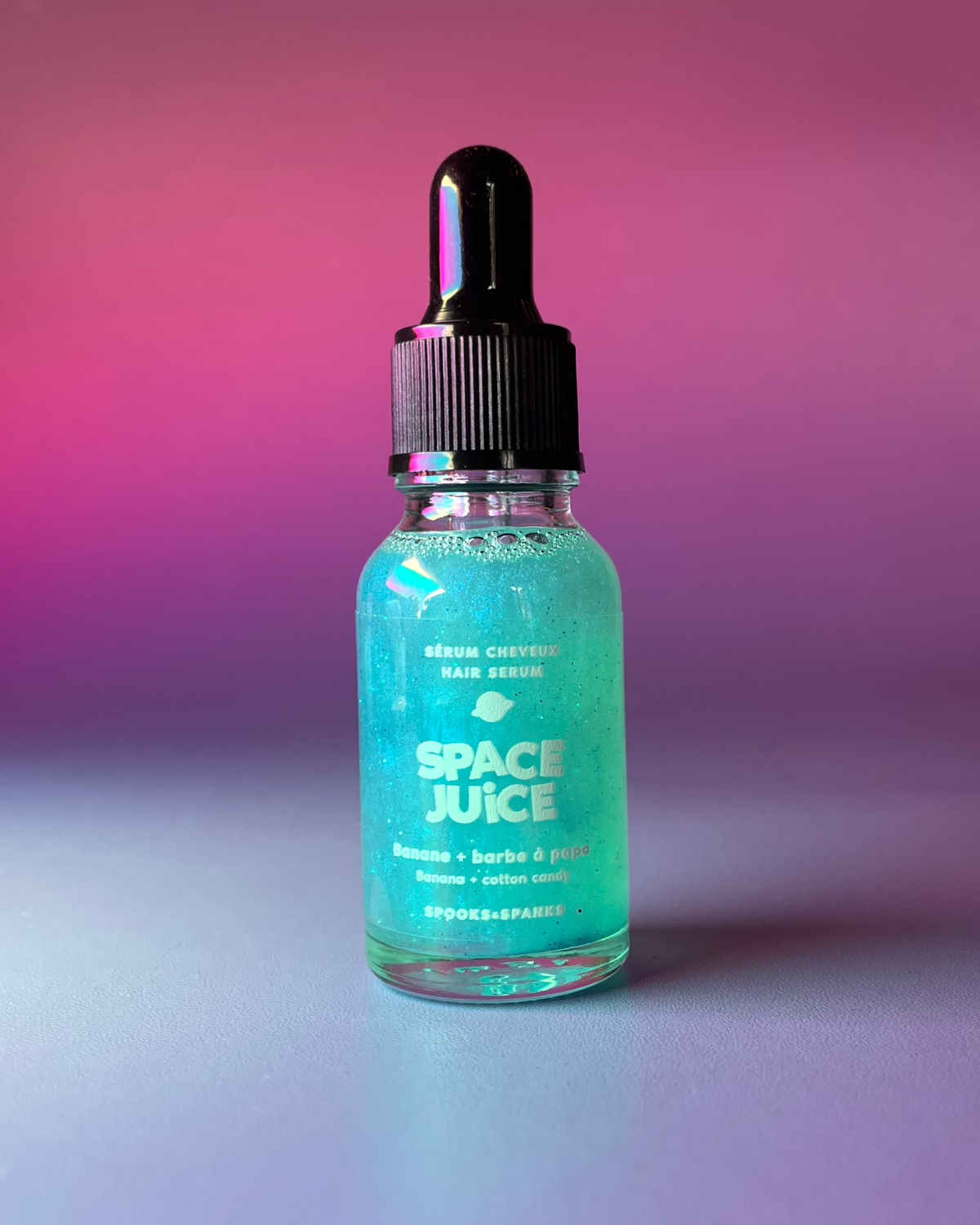 Space Juice banana + cotton candy + bubblegum Hair Serum
