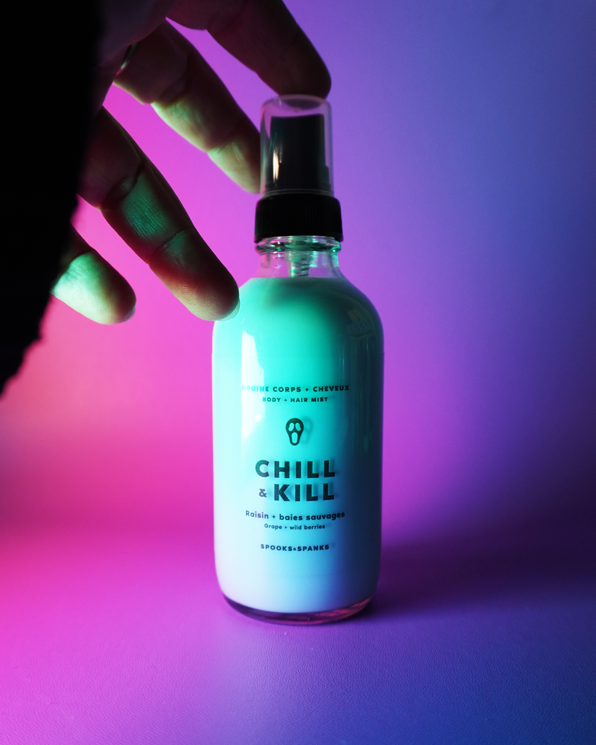 Bruma corporal y capilar Chill &amp; Kill Grape + Wild Berries