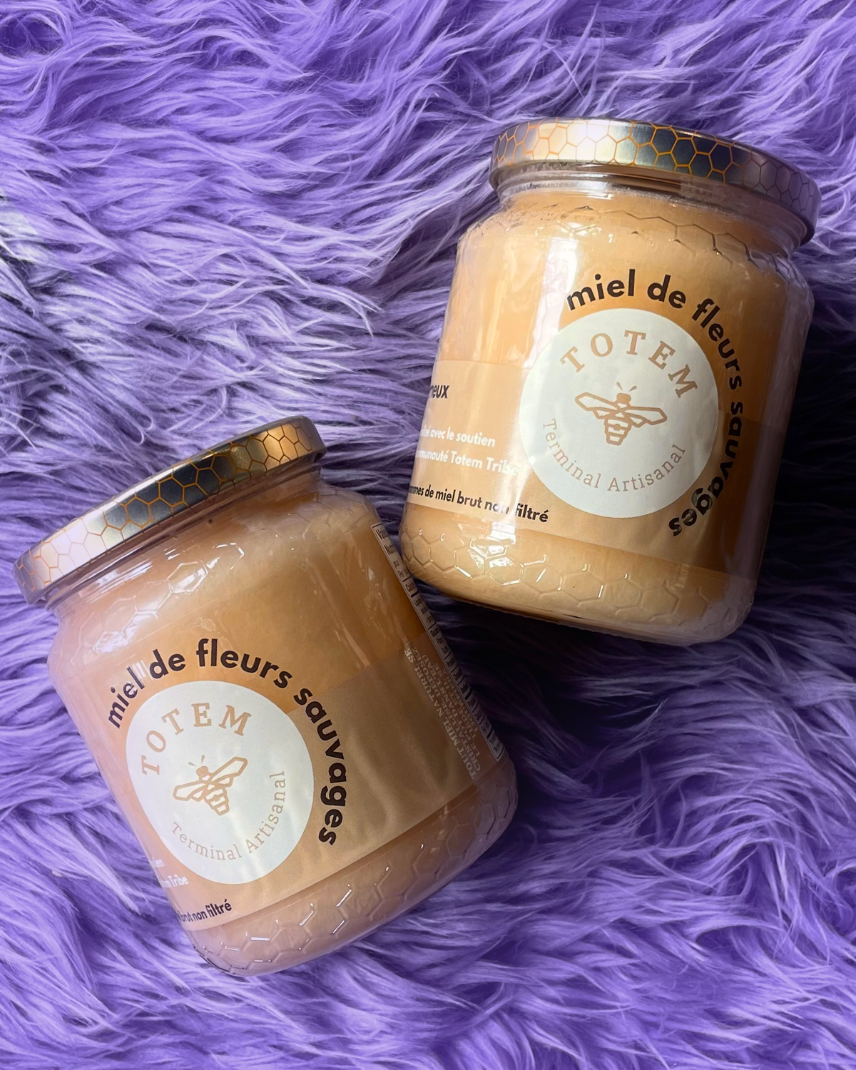 Miel brut de fleurs sauvages de la ruche S&S