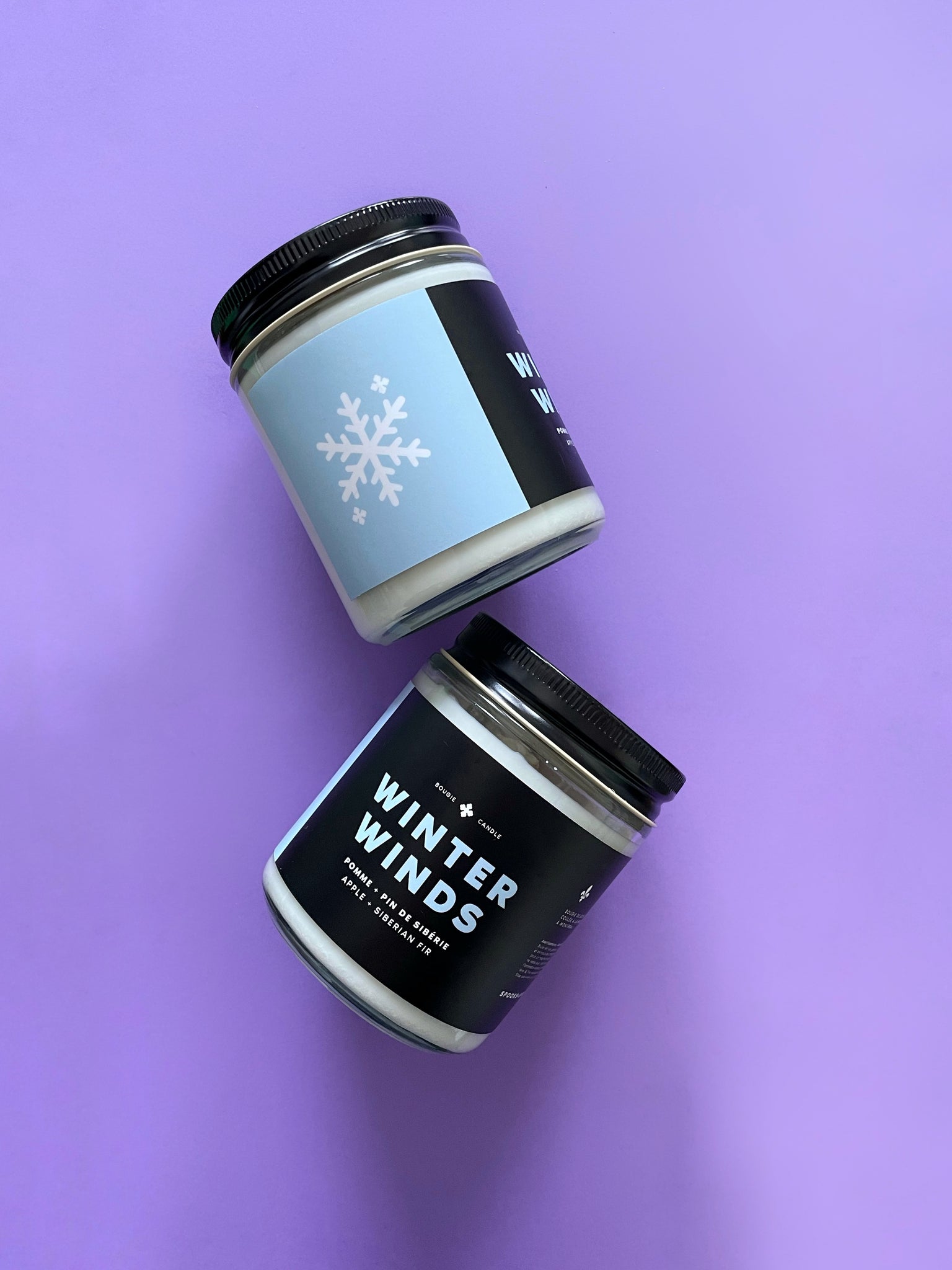 Winter Winds Apple + Siberian Fir Candle