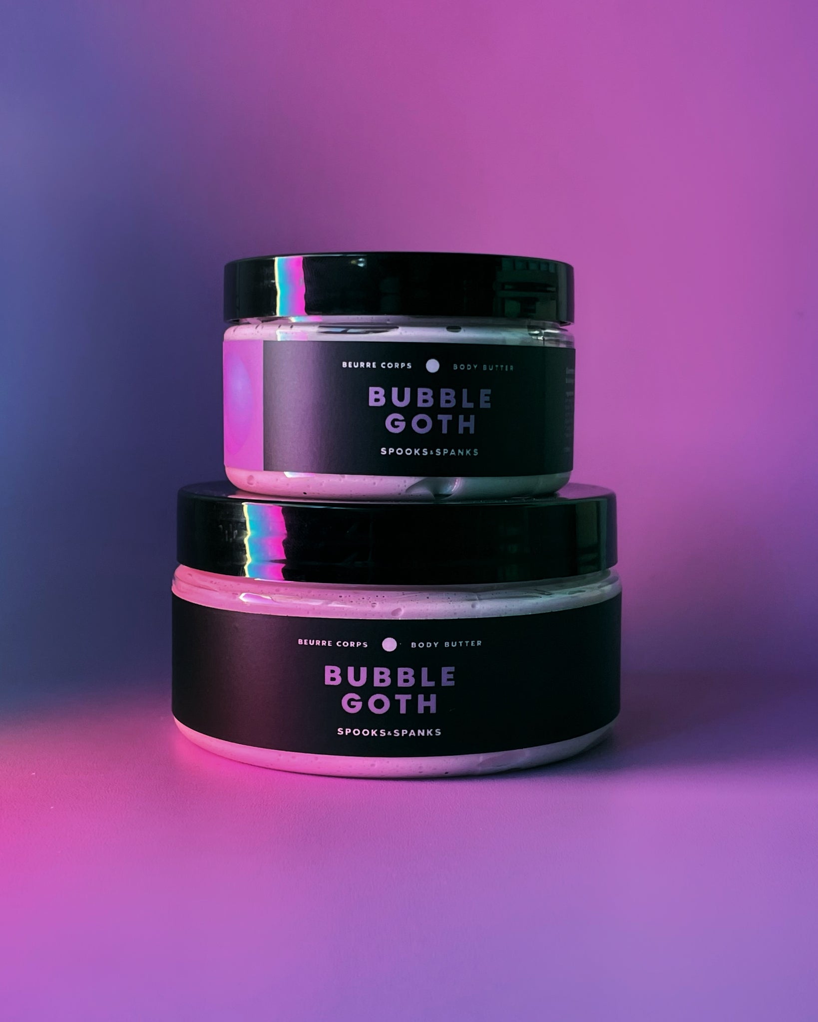 Bubble Goth - Manteca corporal de chicle 
